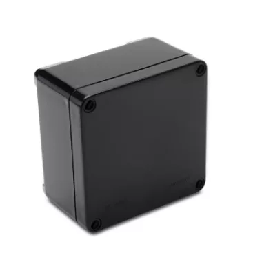 UNIVOLT 000528 PKGH 100 OP fekete, HFT páncéljellegű kötődoboz, falon kívüli