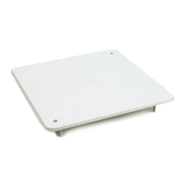 UNIVOLT 000737 AK/RD 150 fehér peremes fedél az AKU150 dobozhoz, 160x160mm