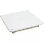   UNIVOLT 000739 AK/RD 200 fehér peremes fedél az AKU200 dobozhoz, 210x210mm