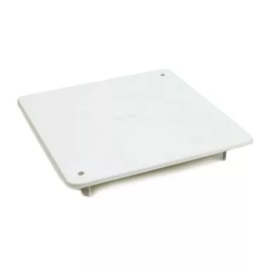 UNIVOLT 000739 AK/RD 200 fehér peremes fedél az AKU200 dobozhoz, 210x210mm