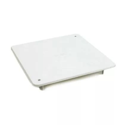   UNIVOLT 000739 AK/RD 200 fehér peremes fedél az AKU200 dobozhoz, 210x210mm