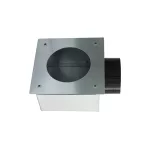   UNIVOLT 000748 AK/TD 100 fehér tapétafedél az AKU100 dobozhoz, 100x100mm