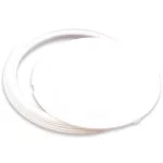   UNIVOLT 000806 AZR 75 fehér kerek takarófedél, fehér, PVC, kipattintható fedéllel, átm. 75mm