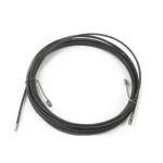   UNIVOLT 000943 fém behúzószalag, hossz.15m, átmérő 3,7mm, mindkét végén vezető fejjel