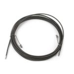   UNIVOLT 000944 fém behúzószalag, hossz.20m, átmérő 3,7mm, mindkét végén vezető fejjel