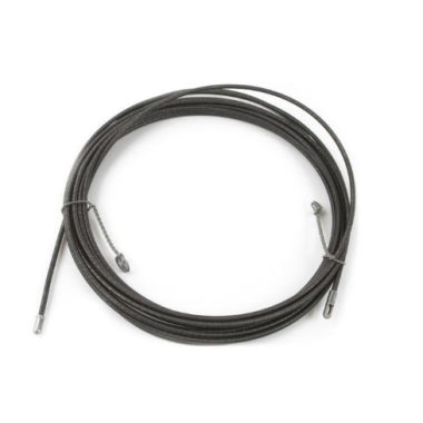 UNIVOLT 000945 fém behúzószalag, hossz.25m, átmérő 3,7mm, mindkét végén vezető fejjel