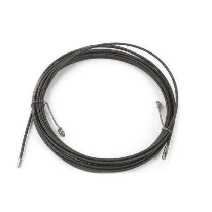   UNIVOLT 000945 fém behúzószalag, hossz.25m, átmérő 3,7mm, mindkét végén vezető fejjel