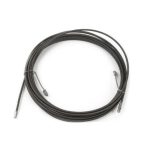   UNIVOLT 000946 fém behúzószalag, hossz.30m, átmérő 3,7mm, mindkét végén vezető fejjel