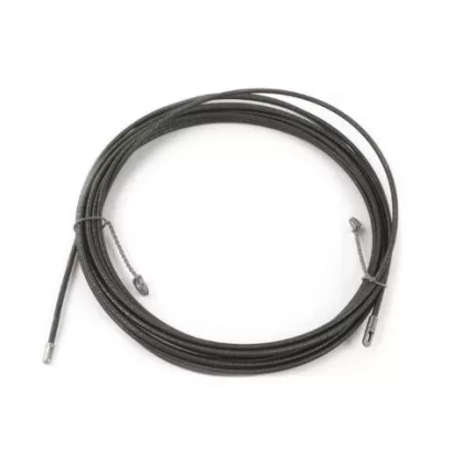   UNIVOLT 000946 fém behúzószalag, hossz.30m, átmérő 3,7mm, mindkét végén vezető fejjel