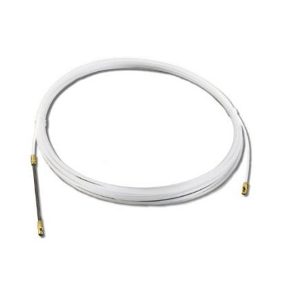   UNIVOLT 000948 müanyag behúzószalag, hossz.10m,átm. 3mm,egyik végén rugós vezető fejjel