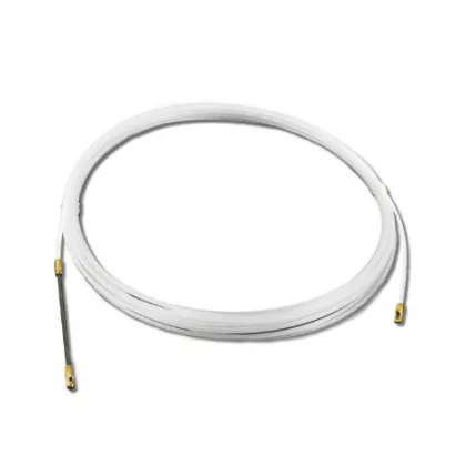   UNIVOLT 000952 müanyag behúzószalag, hossz.30m,átm. 3mm,egyik végén rugós vezető fejjel