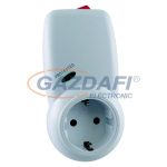   GAO 00135401 Túlfeszültség elleni szűrő kapcsolóval, fehér