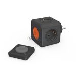   ALLOCACOC távvezérelhető elosztó kocka szett, 4x2P+F, 16A, 250V, fekete