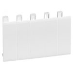   LEGRAND 001660 Practibox module cover white, 5 modules wide, with half-module perforations