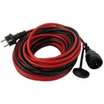   GAO 0017250614 Földelt lengő hosszabbító csapfedeles, 250V, 16A, 25m 3x1,5mm2 H05RR-F kábellel, IP44