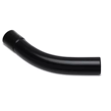 UNIVOLT 001843 KSB 160/45 fekete könyök 45°, tokozott, KSR merev védőcsöhöz