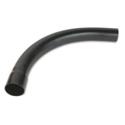   UNIVOLT 001854 KSB 75/90 fekete könyök 90°, tokozott, KSR merev védőcsöhöz