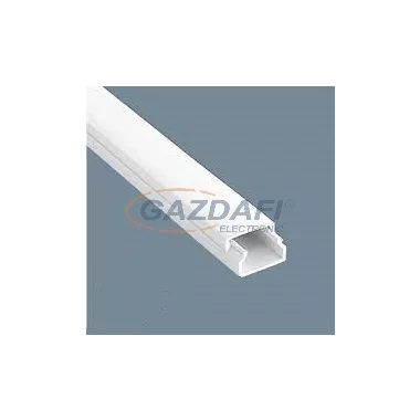 MUTLUSAN öntapadós műanyag kábelcsatorna, 20x10, 2m, pattintható fedéllel