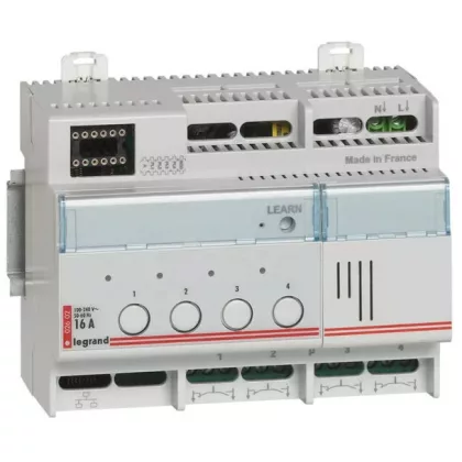   LEGRAND 002602 Céliane My Home moduláris világítási kapcsoló, 4x16A, 6M