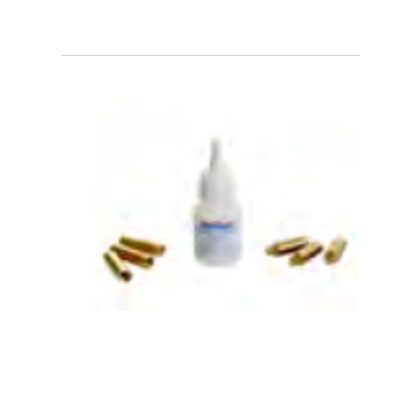   UNIVOLT 002859 Tolórúd javító készlet tolórúd javító készlet: 4db 8mm és 2db 6mm kezdőhüvelyek, ragasztó