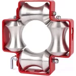 UNIVOLT 002893 PR ALU 40 kábeltálca görgő 40mm, 4 alu görgő, max. kábelátmérő 40 mm