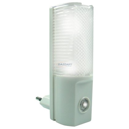   GAO 00337151 dugaljba dugható Led irányfény, alkonykapcsolóval, 5W, E14, 240V, 40*110*70 mm, fehér