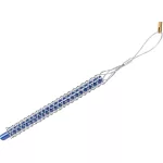   UNIVOLT 003598 KZ-STR-SCH 15-19 kábelharisnya 1 hurokkal, integrált húzófej, kábelátmérő 15-19mm