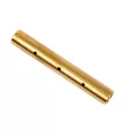   UNIVOLT 003606 RA-VB 9 toldóhüvely, 9 mm-es üvegszálas behúzószálhoz, sárgaréz, hossz 80 mm