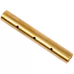   UNIVOLT 003606 RA-VB 9 toldóhüvely, 9 mm-es üvegszálas behúzószálhoz, sárgaréz, hossz 80 mm