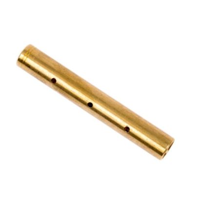   UNIVOLT 003606 RA-VB 9 toldóhüvely, 9 mm-es üvegszálas behúzószálhoz, sárgaréz, hossz 80 mm