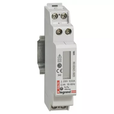 LEGRAND 004670 Lexic consumption meter 1F direct 32A imp. output