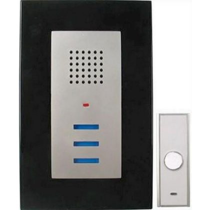   GAO 0046830 Csengő, vezeték nélküli, 100m, 8 dallam, "Ipod design"