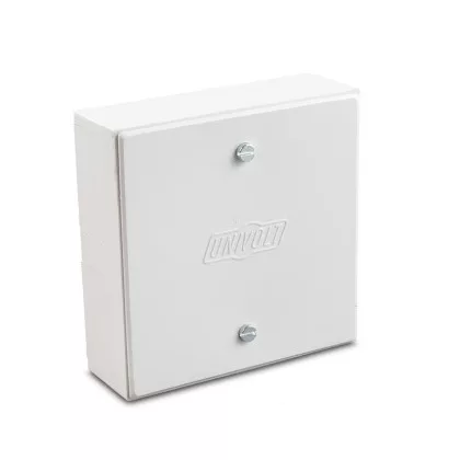  UNIVOLT 004767 kötődoboz MIK csatornához, 85x85x25mm, csavarozható fedéllel