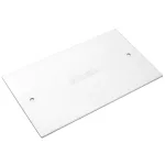 UNIVOLT 004775 dobozfedél, csavarozható, SHB20/2 és MAK85 dobozhoz, 147x87mm