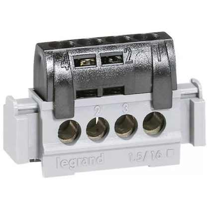   LEGRAND 004850 Lexic distribution terminal IP2 4 phase connection black