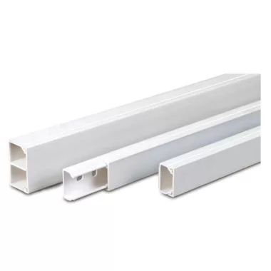 UNIVOLT 004865 kábelcsatorna, fedéllel, fehér, UV-álló, >1250N UNIVOLT 004865 kábelcsatorna, fedéllel, fehér, UV-álló, >1250N
