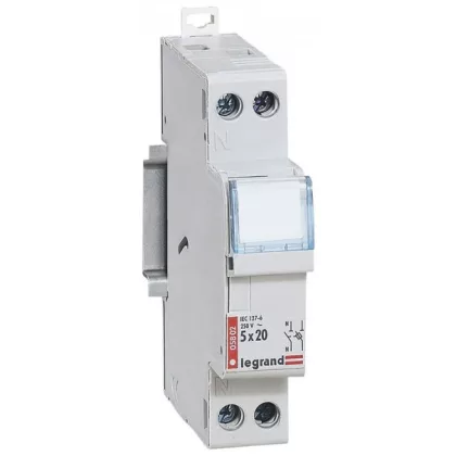 LEGRAND 005802 Lexic biztosítóaljzat 1P+N 5 x20