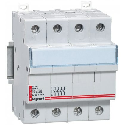 LEGRAND 005848 Lexic biztosítóaljzat 3P+N 10 x38