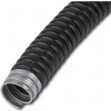 UNIVOLT 005990 fém gégecső, PVC köpeny, >750N, átm.17/13mm