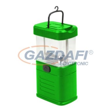 BC-LUX LED kemping lámpa, 11 LED, zöld