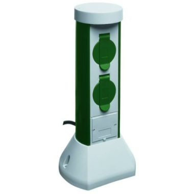 GAO 0068200021 GreenCraft Outdoor Power Column with 2 Sockets IP44 250V 16A