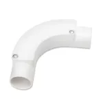   UNIVOLT 009257 IB 20, ív csavarozható fedéllel, védőcsövekhez, PVC