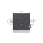   NOIROT AXIOM SMART ECOCONTROL PRÉMIUM elektromos fűtőpanel 1kW antracit