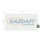   NOIROT AXIOM SMART ECOCONTROL PRÉMIUM elektromos fűtőpanel 2kW fehér