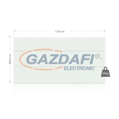 NOIROT AXIOM SMART ECOCONTROL PRÉMIUM elektromos fűtőpanel 2kW fehér