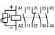 EATON 010253 DILER-31-G(110VDC) Segédkontaktor DC 3z 1ny