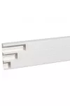 LEGRAND 010428 Univerzális DLP kábelcsatorna, 220 x 50 mm, 3 x 65 mm-es hajlékony fedéllel, válaszfallal, Program Mosaic szerelvényekkel szerelhető, 2 m, fehér