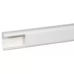 LEGRAND 010461 Univerzális DLP kábelcsatorna, 80 x 35 mm, 65 mm-es hajlékony fedéllel, válaszfal nélkül, Program Mosaic szerelvényekkel szerelhető, 2 m, fehér