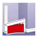 LEGRAND 010520 DLP hajlékony fedél, 40 mm széles