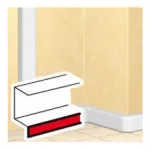 LEGRAND 010580 DLP spacer for floor edge mounting